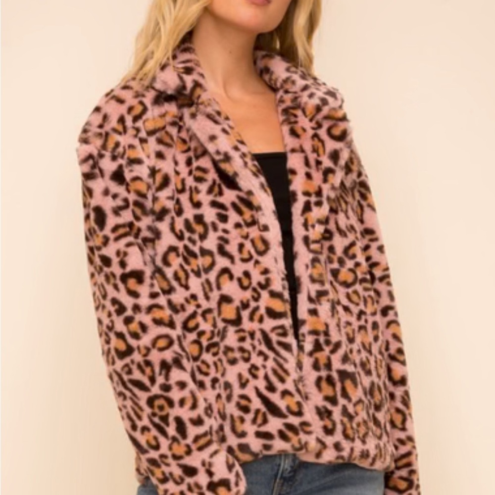 Leopard Fur Jacket - Picture 9 of 12
